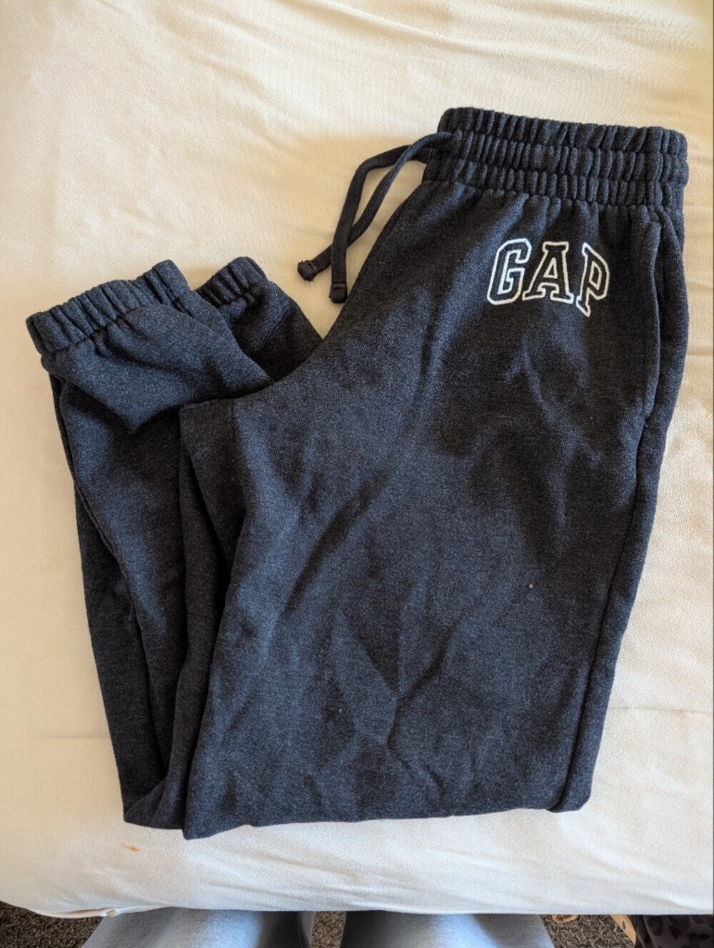 GAP Charcoal Fleece Jogger Pants - Charcoal
